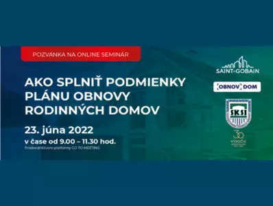 SKSI webinár - Ako splniť podmienky plánu obnovy rodinných domov 