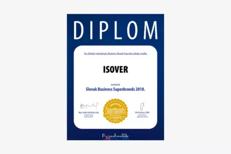 ISOVER získal ocenenie Superbrands - už po tretí krát v rade!