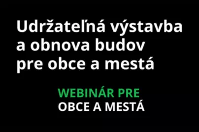 Udržateľná výstavba a obnova budov pre obce a mestá