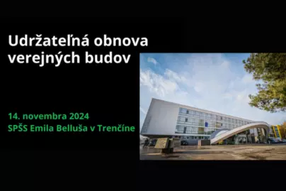 Udržateľná obnova verejných budov