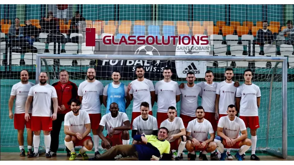 Glassolutions na futbalovom turnaji