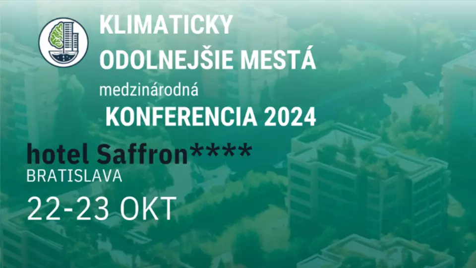 Klimaticky odolnejšie mestá 2024
