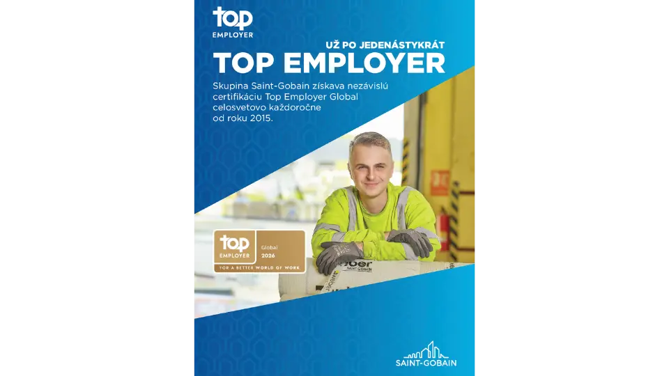 TOP EMPLOYER GLOBAL už po jedenástykrát v rade!