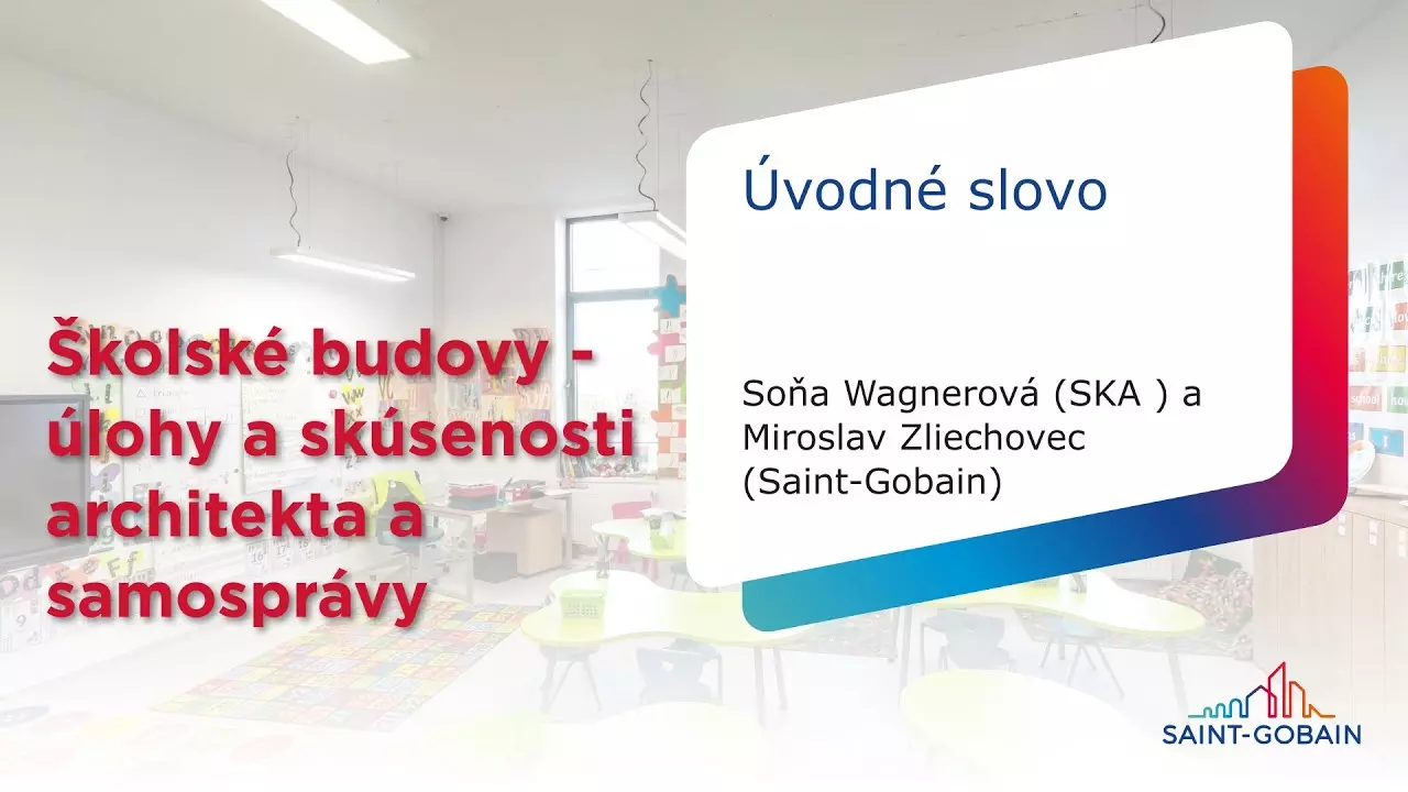 Seminár školské budovy - Úvodné slovo thumbnail